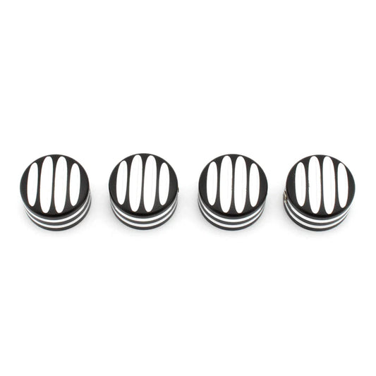 4x CNC Machined Head Bolt Cover Caps for Triumph T120 Thruxton (2016-2023)