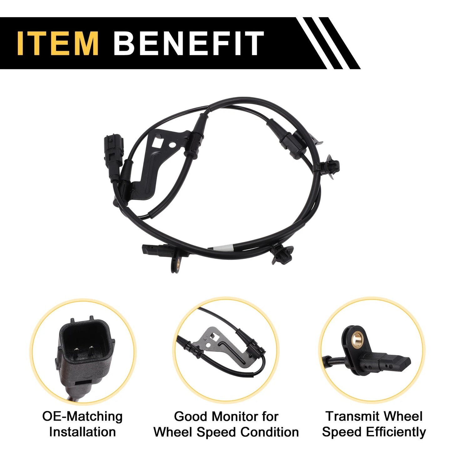 ABS Wheel Speed Sensor No. 59810G2000 for Hyundai Elantra (2020–2025)