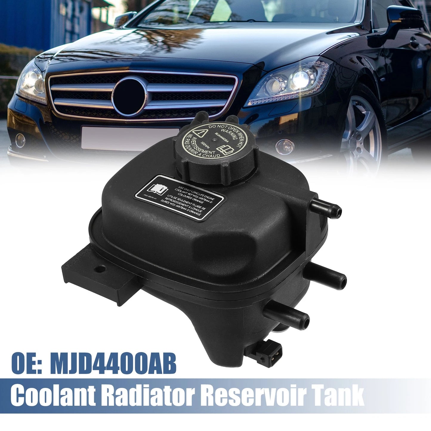Coolant Radiator Reservoir Tank MJD4400AB for Jaguar