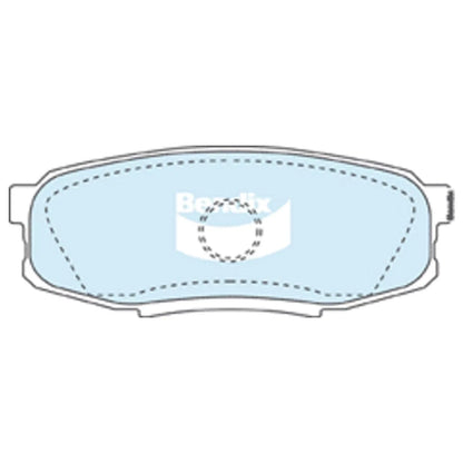 Bendix/4WD Disc Brake Pad Set for Landcruiser URJ202 UZJ200 VDJ200 (2007–2021)
