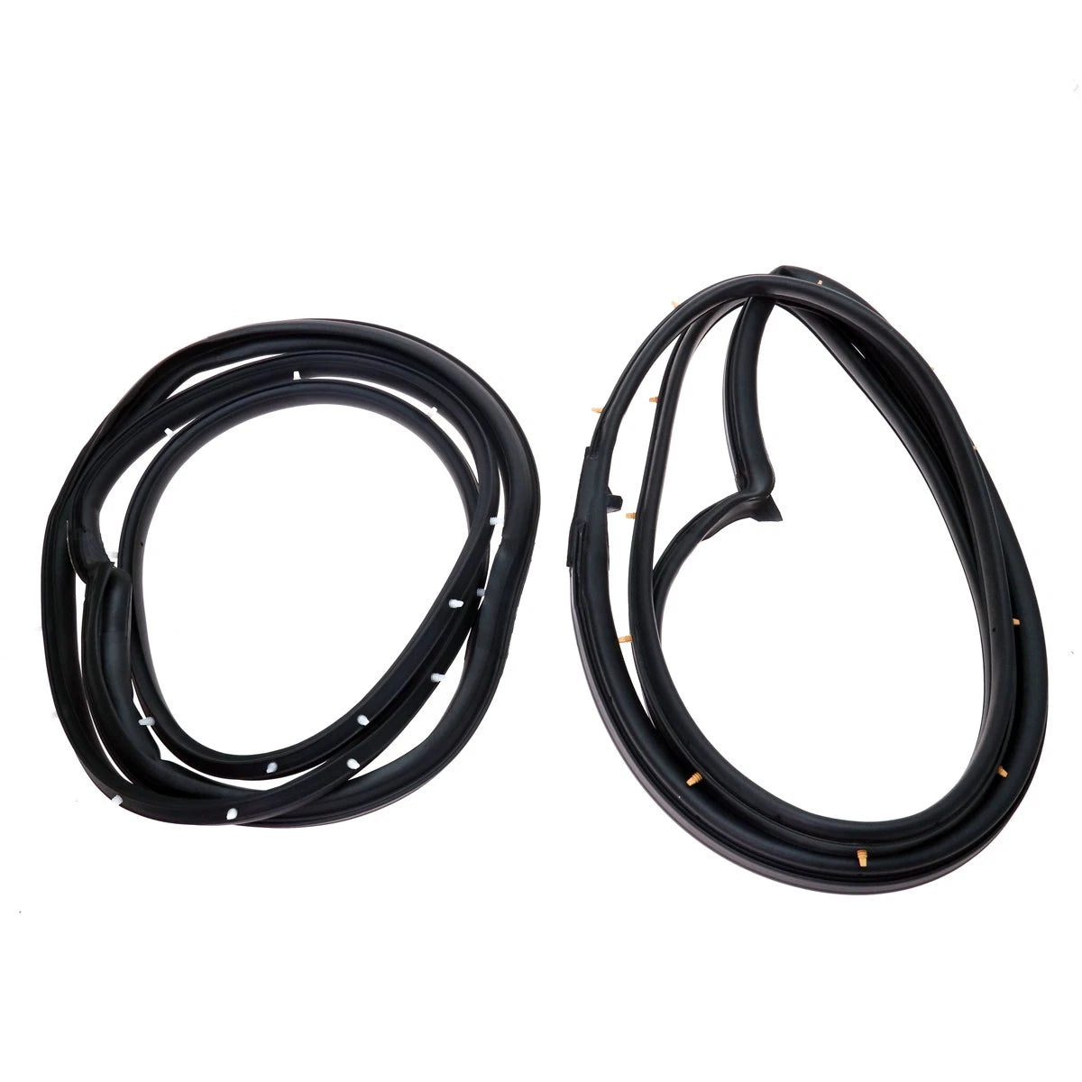 Set of 2 Front Door Weatherstrips for Toyota Corolla (1987–1992)