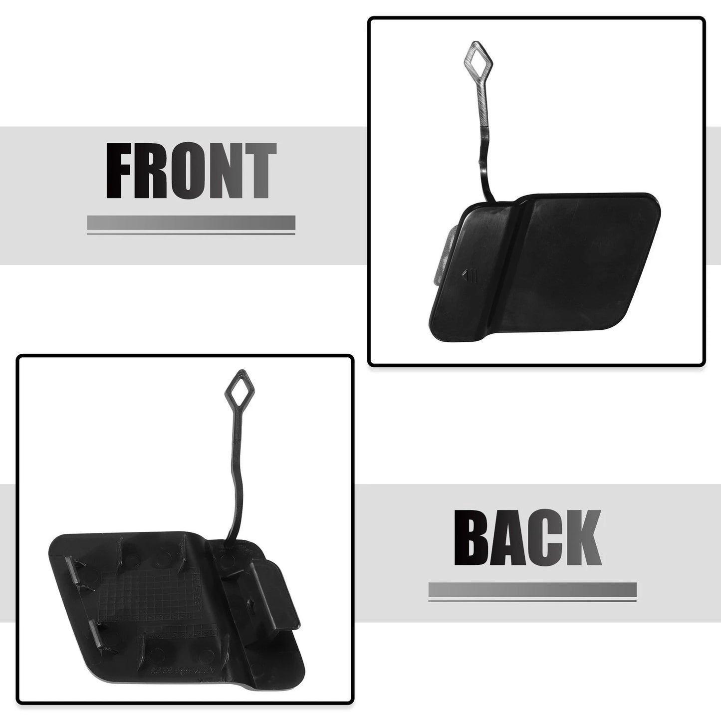 Tow Hook Eye Hole Cover for Mercedes Benz GLK350 (X204)