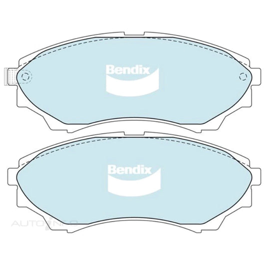 4WD Front Disc Brake Pad Set for Ford Ranger (2006 - 2011)