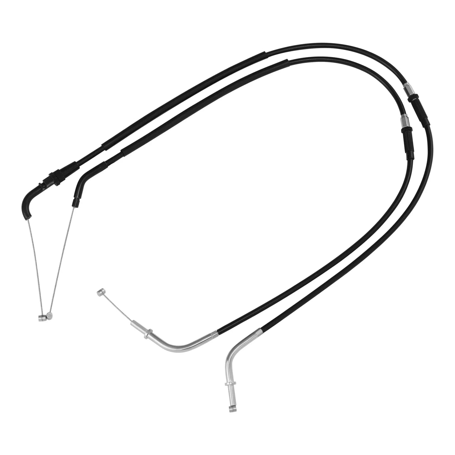 Throttle Cables for Kawasaki Z1000 Z750 (2003-2006, 2007-2010)