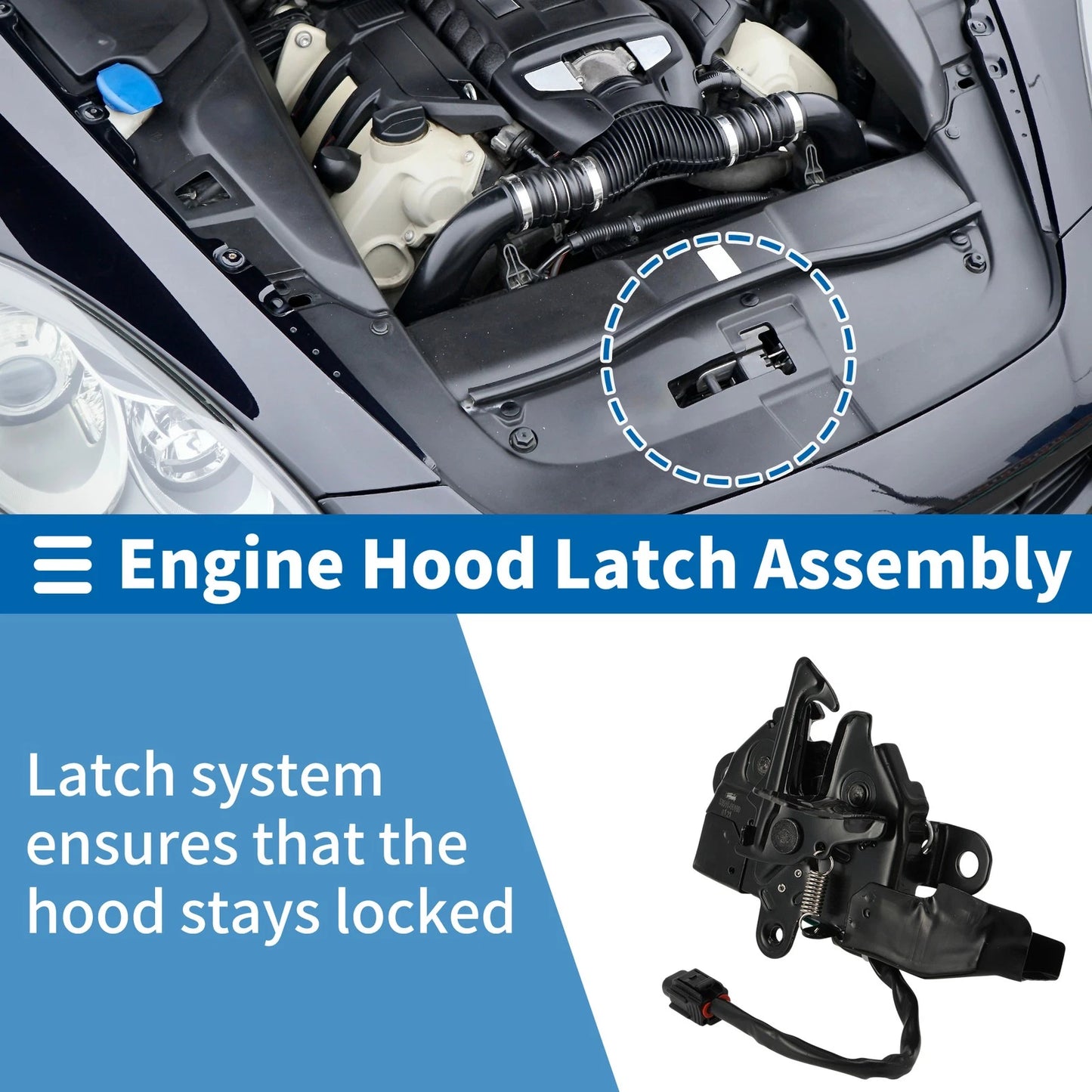 Hood Latch Assembly for Toyota Camry (2006–2015) No. 5351006160
