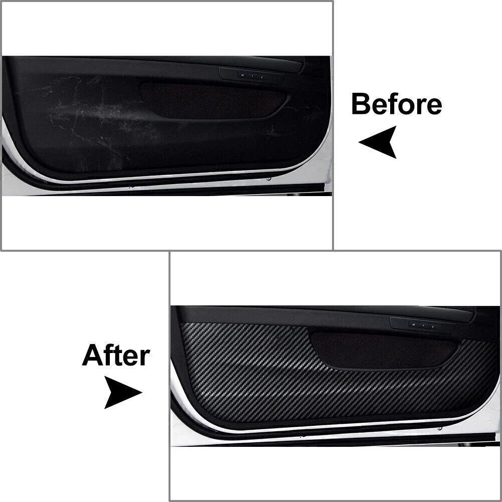 4 x Car Door Anti Kick Pad Protection Covers for BMW F10 (2011-2017)