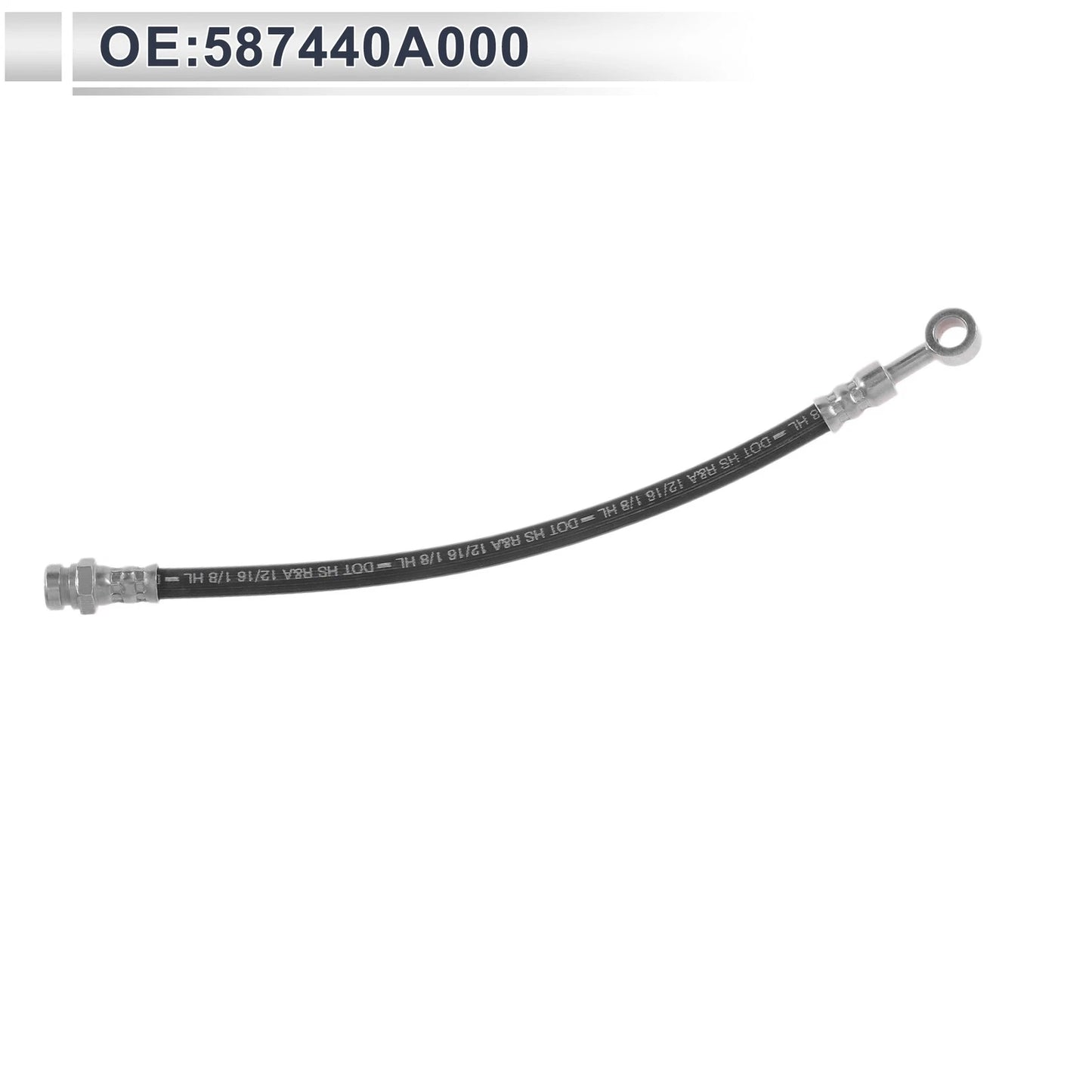 Brake Hydraulic Hose for Hyundai Sonata (2005–2010) No. 587440A000