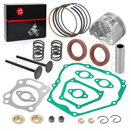 Engine Top End Rebuild Kit +0.25 Piston for Yamaha Golf Cart G16 (1996–2002)