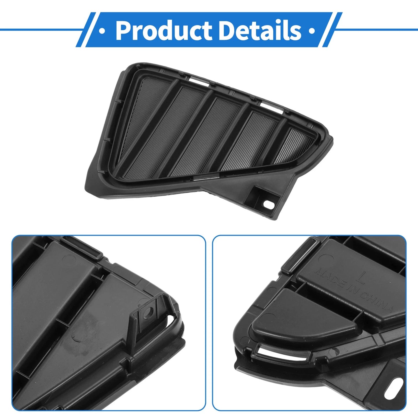Front Left Fog Light Cover No. 52040-0R010 for Toyota RAV4 (2016–2018)