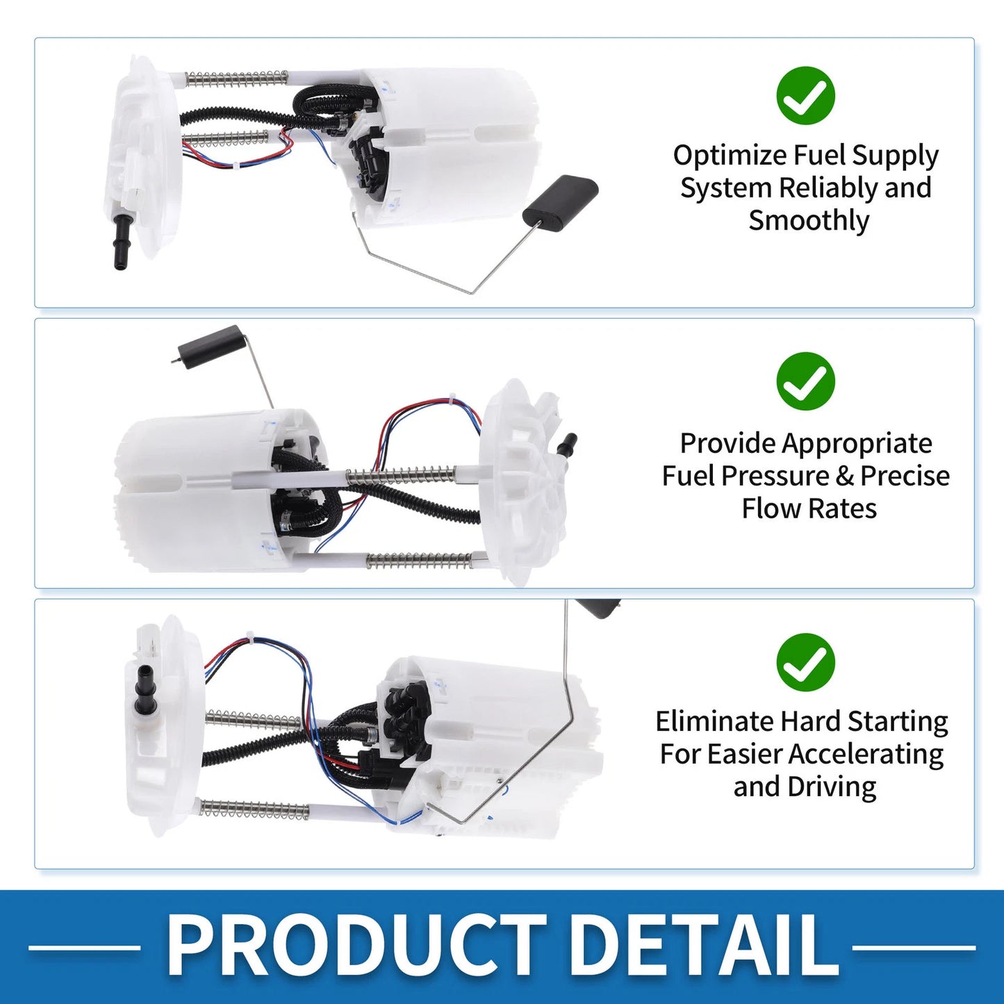 Electric Fuel Pump Assembly No.E7219M for Dodge Nitro (2007–2011) & Jeep Liberty (2008–2012)