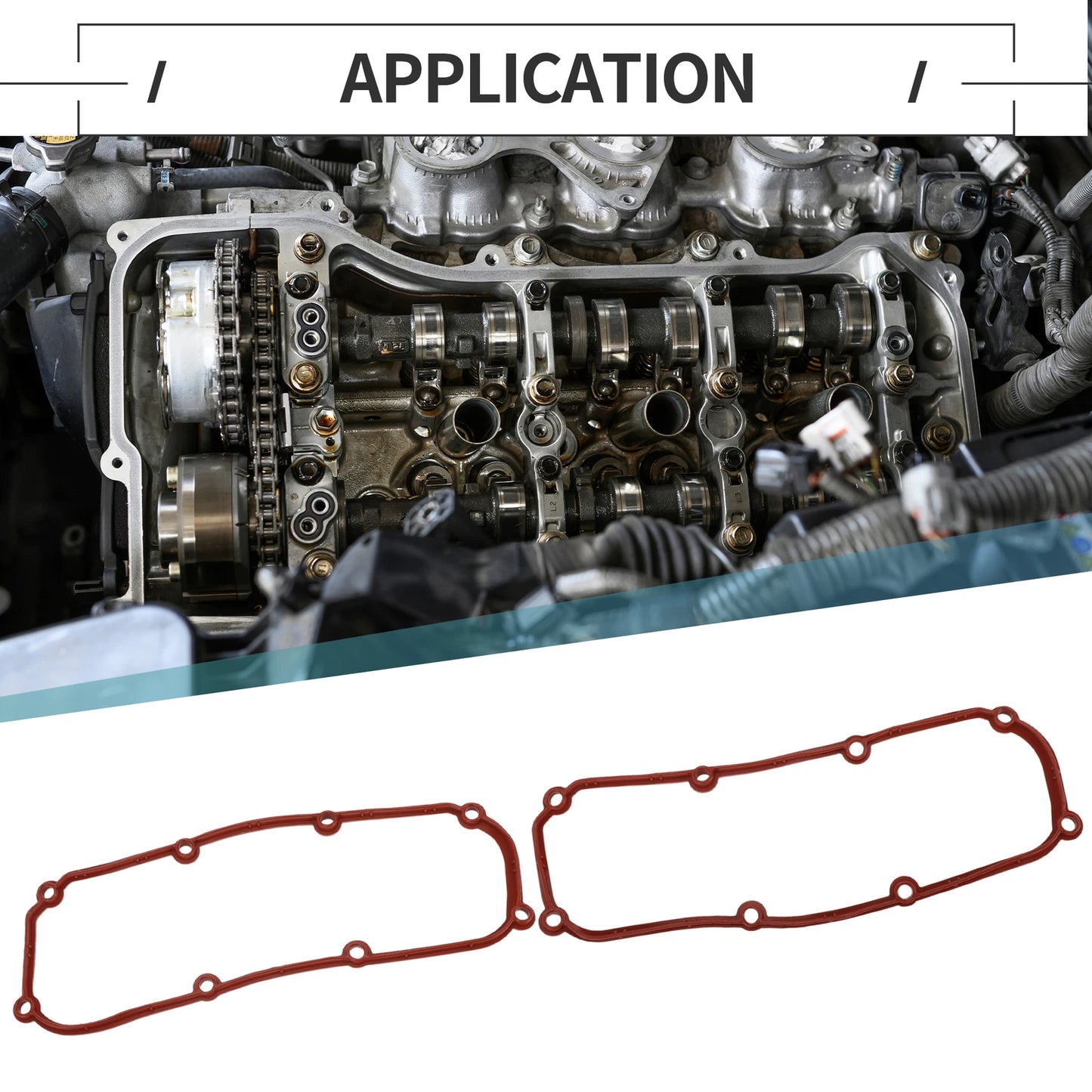 Valve Cover Gasket No.VS50599R/4648987AA for Dodge Caravan Jeep Wrangler (–)