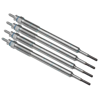 Set of 4 Bosch Glow Plugs for Hilux GUN122 GUN125 2.4L 2GD-FTV Diesel 2015~19