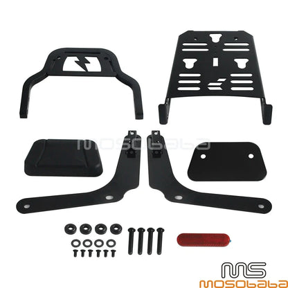 Club Style Sissy Bar w/Luggage Backrest Rack for Harley Softail FLDE FLSL FXBB FXST (2018-2025)