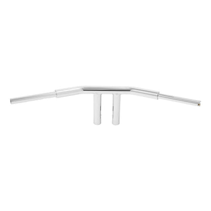Chrome 8 Rise T-Bar 1.5 Handlebar for Harley Softail Fat Boy Bob (2018-2024)