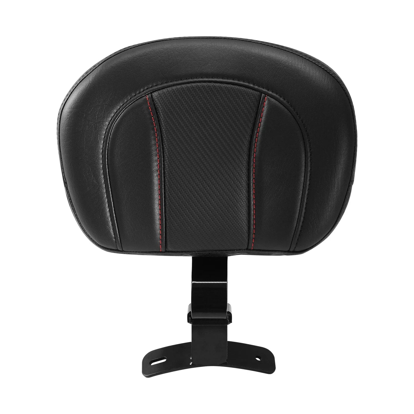 Black Front Rider Backrest for Harley Touring Road King Glide (2009-2023)