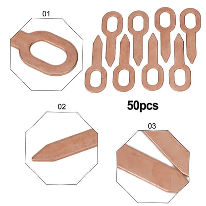 50 x Dent Puller Ring for Spot Welding Welder Car Body Panel Pulling Tool