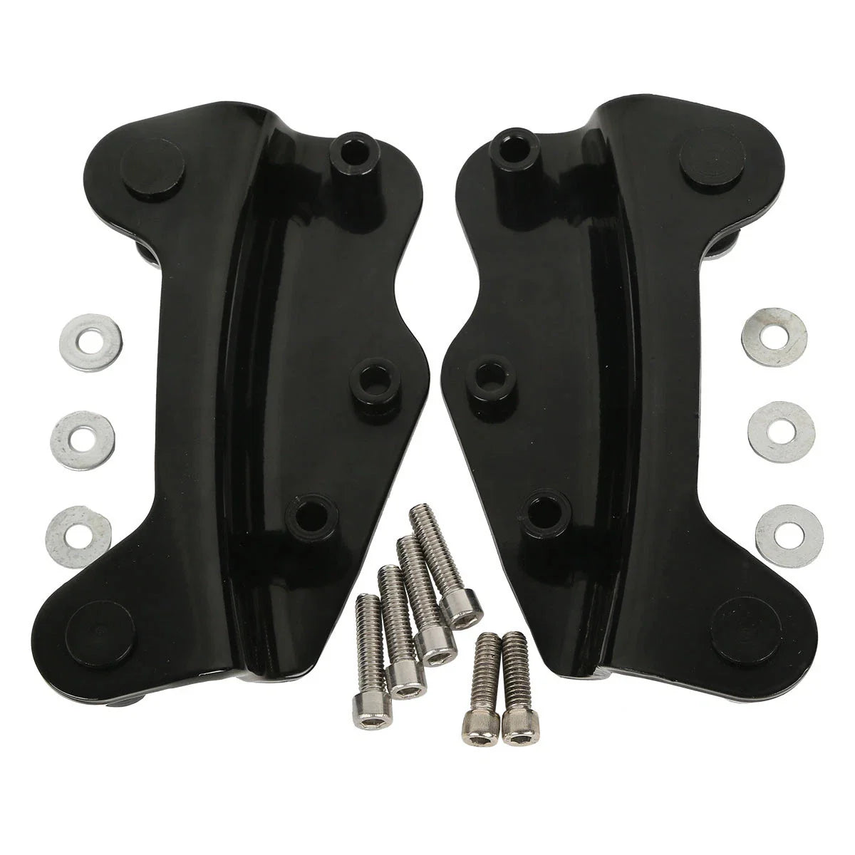 Black Detachable Mounting Rack Docking Kit for Harley Touring (2009 - 2013)