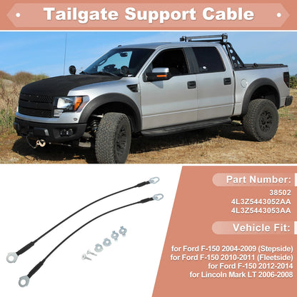 Tailgate Support Cable for Ford F-150 F150 (2004–2014), Lincoln Mark LT