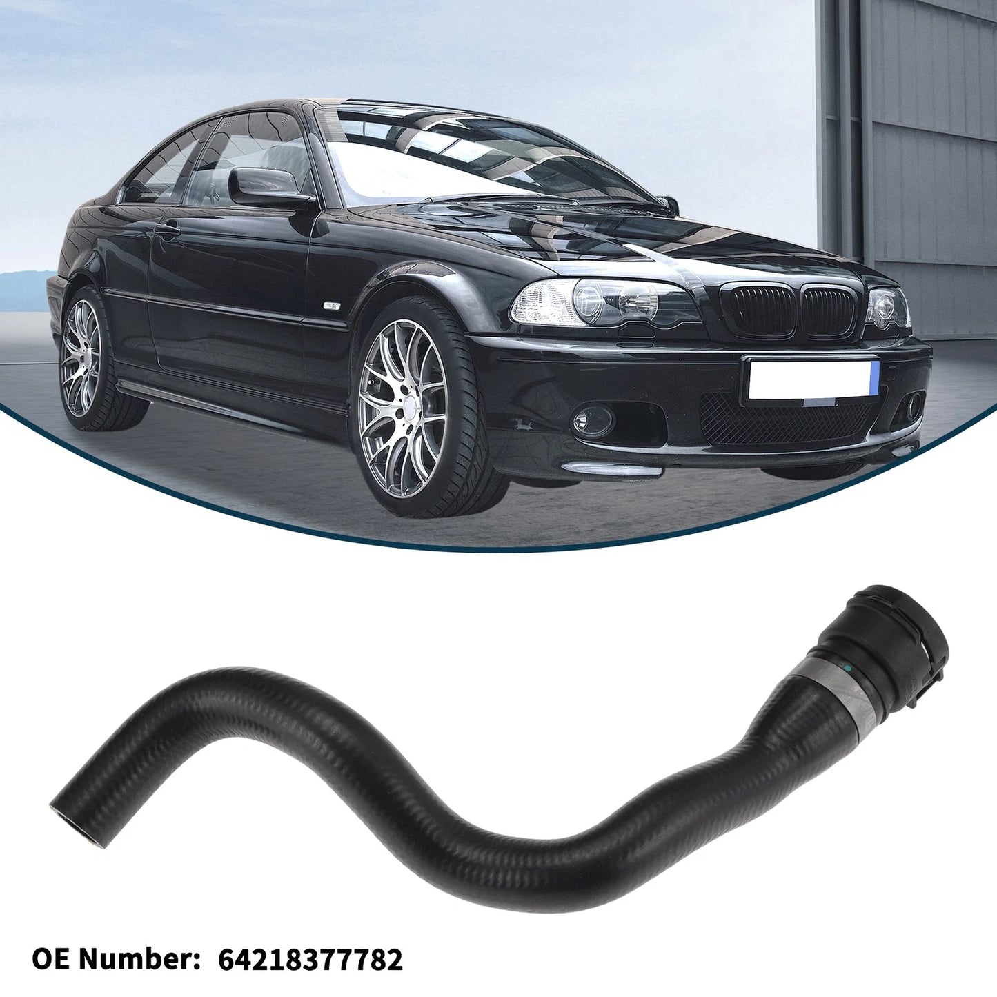 Radiator Hose for BMW 3 Series (E46) (1999–2007) No. 64218377782
