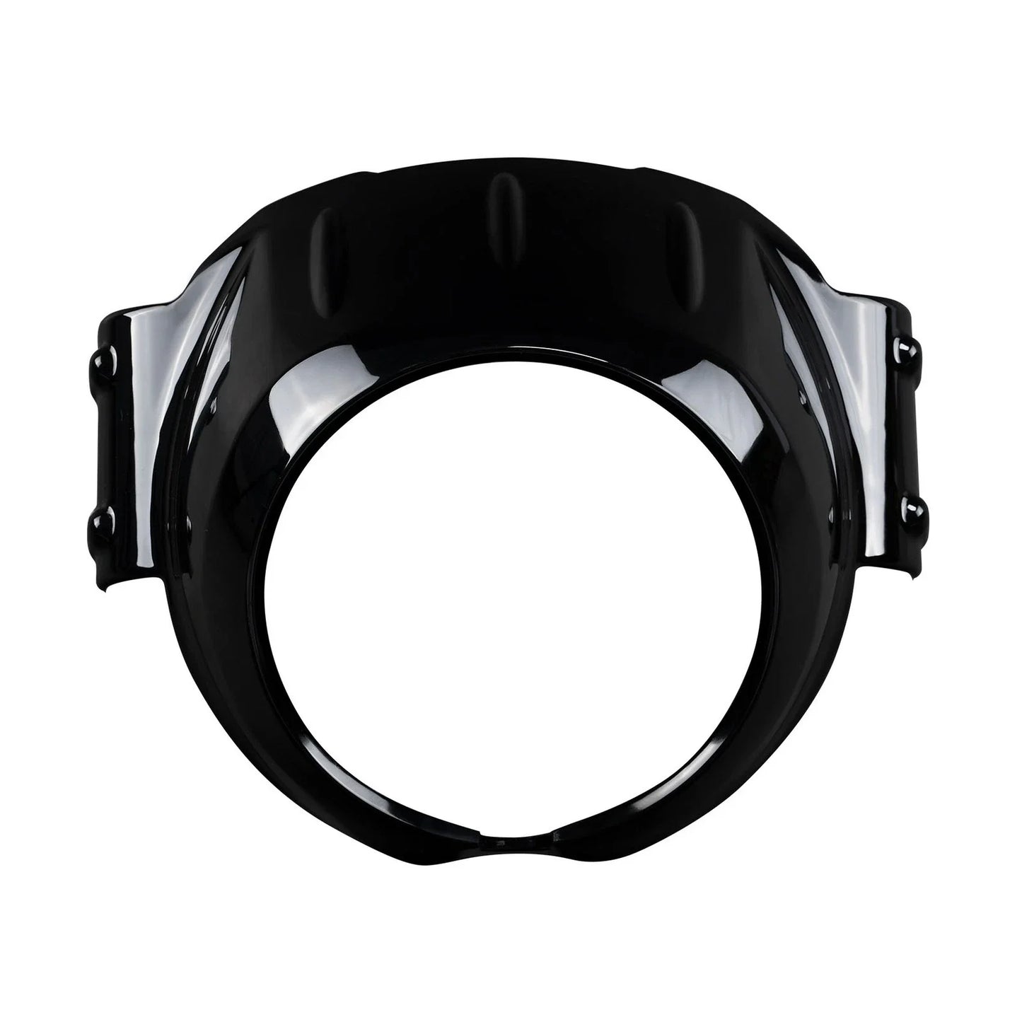 Vivid Black Headlight Fairing Cover for Indian Scout Sixty Bobber Classic (2016-2023)
