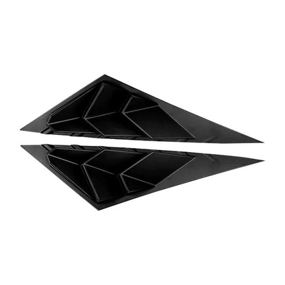 Gloss Black Side Vent Scoop Louver Cover Trim for Hyundai Elantra (2021–2023)