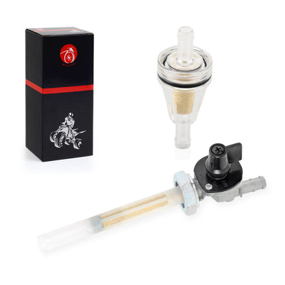 Fuel Petcock Valve & Filter for Honda Shadow Spirit 1100 (1996–2007)