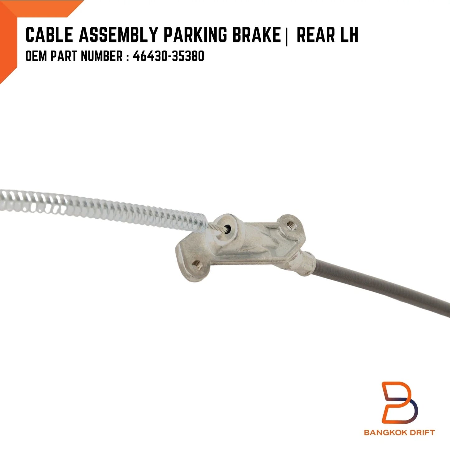 Rear Left Parking Brake Cable for Toyota Hilux LN85 LN90 (88-96)