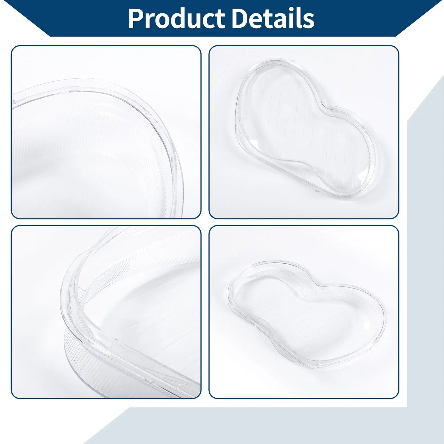 Front Right Headlight Lens Cover for Mercedes-Benz (2003-2009)