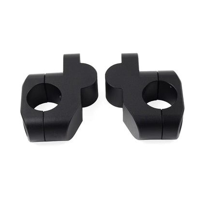 28mm Offset Handlebar Clamp Mount for Honda, Suzuki, Yamaha, Kawasaki