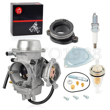 Carburetor Intake Adapter 2 x for Polaris Predator 500 (2003–2006)