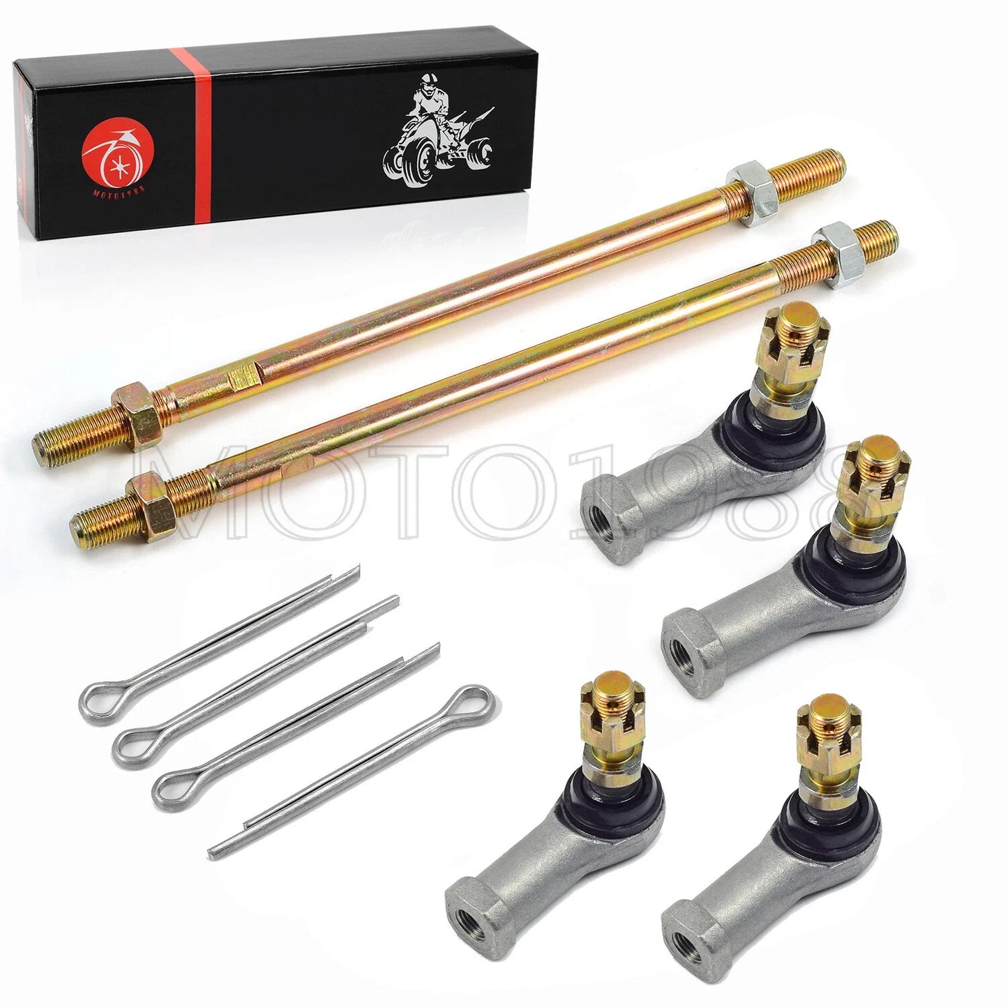 2 x Tie Rod Assy for Honda FourTrax 300 TRX300 TRX300FW (1988-2000)