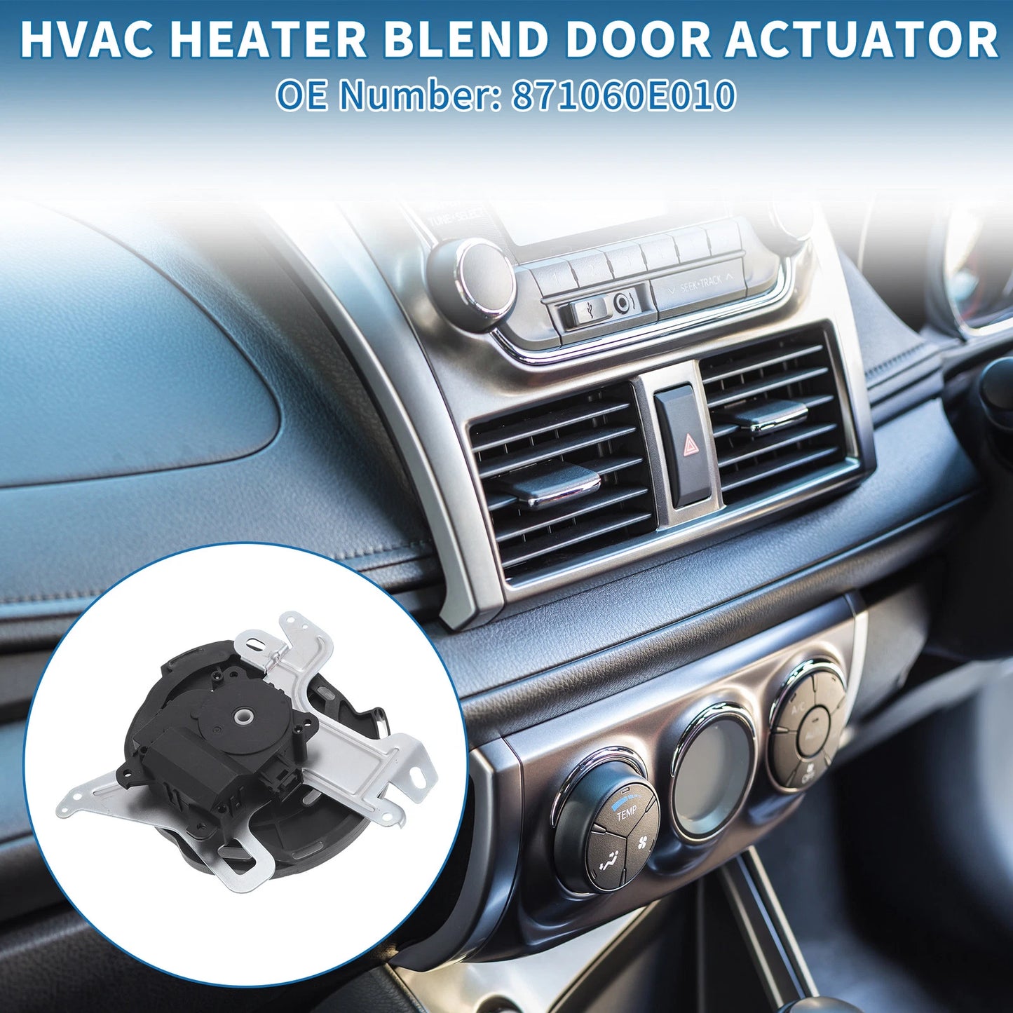HVAC Heater Blend Door Control Actuator No.871060E010 for Lexus RX350 (2007–2009)