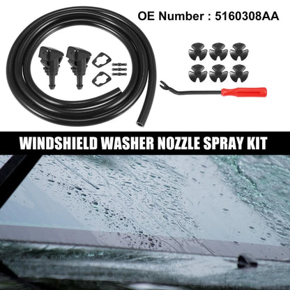 15 x Front Windshield Washer Nozzles for Dodge Caliber (2007-2012)
