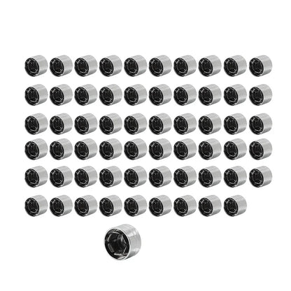 60 x Engine Bolt Caps Cover for Harley Twin Cam Electra Road Glide King Chrome