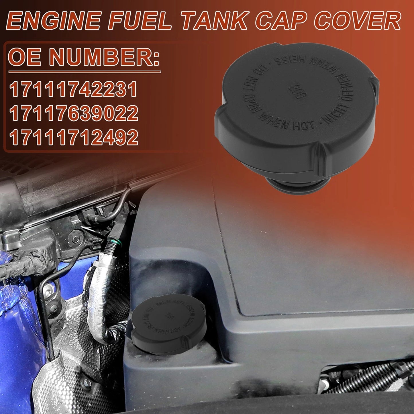 Oil Filler Cap for BMW 3 Series E36 (1991–1998) 17111742231