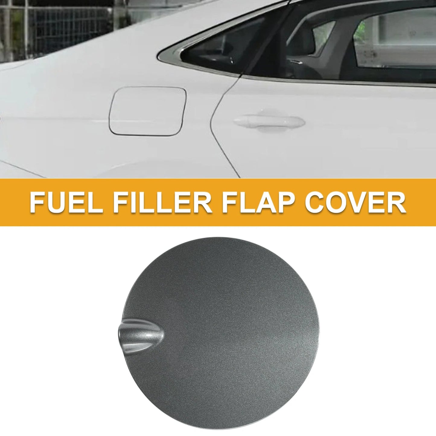 Fuel Tank Door Cap for Ford Focus MK2 MK3 (2008–2011) Gray