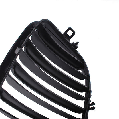 Gloss Black Front Kidney Grill for BMW X5 X6 (2007–2013)