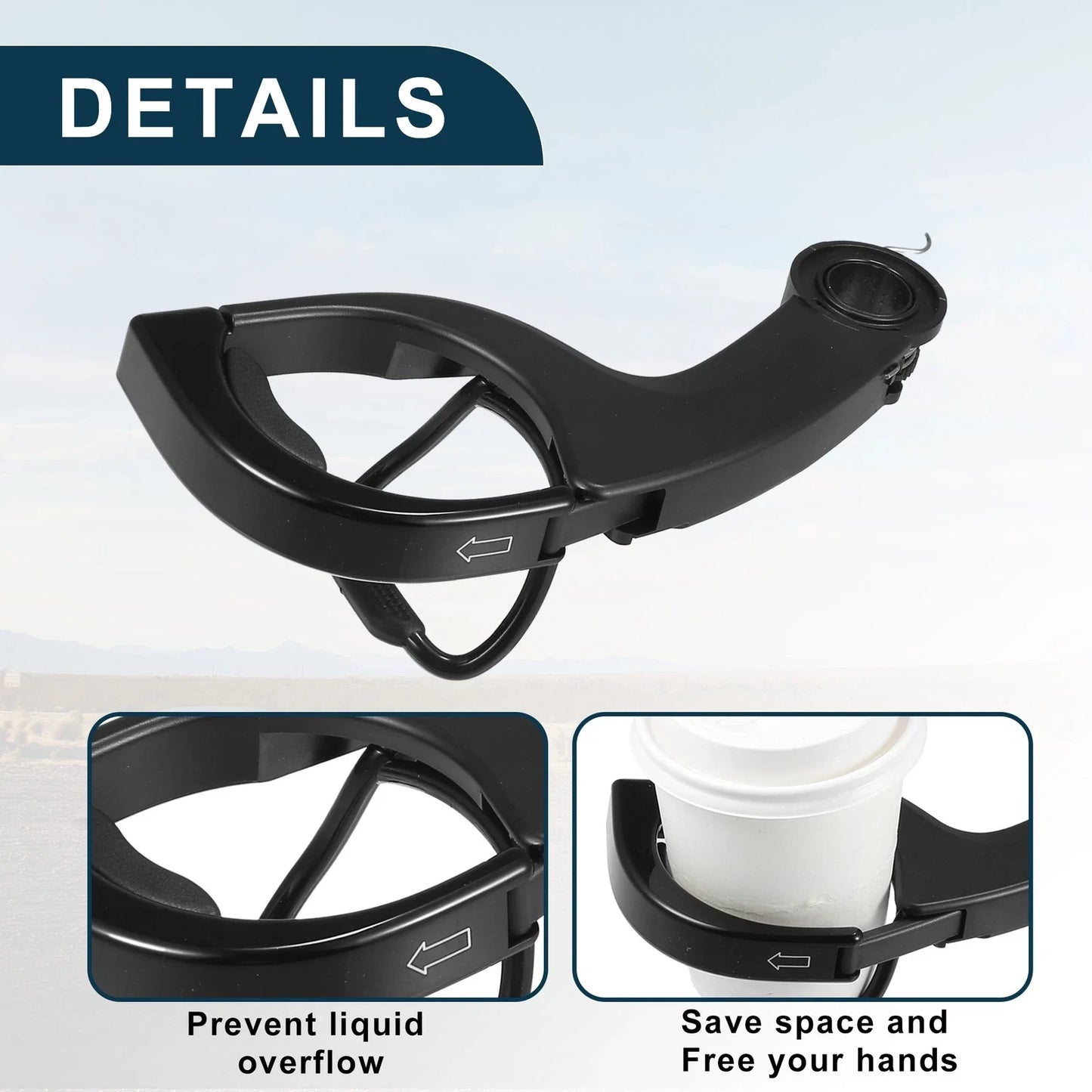 Cup Holder for Porsche Boxster (2013-2020) - Practical Left Drink Holder