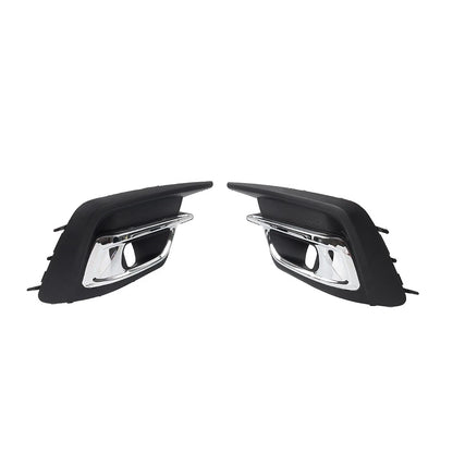Set of 2 Front Bumper Fog Light Bezel Covers for Subaru Legacy 2.5i (2018–2019)