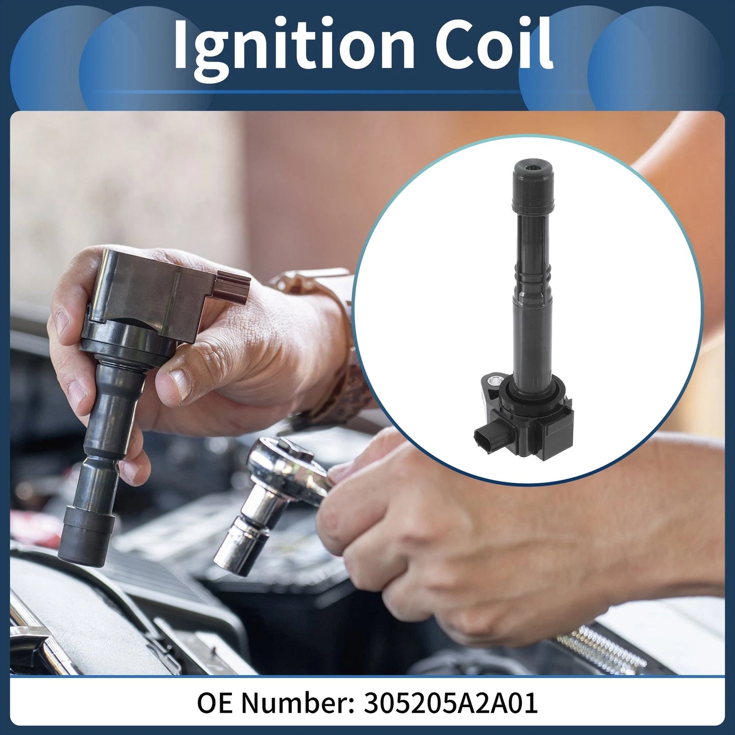 Ignition Coil Pack No. 305205A2A01 for Acura TLX (2015–2017)