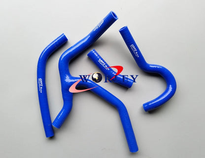 Red Silicone Radiator Y Hose Kit for Honda CRF450R (2015–2016)