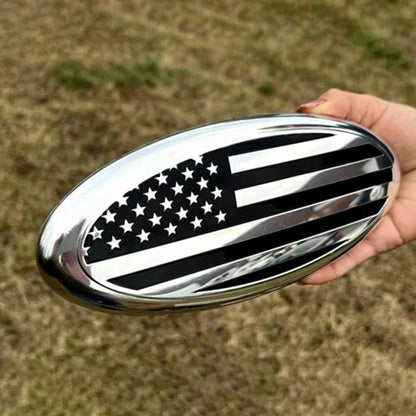 1 Pcs Oval-Front Grille Emblem for Ford F-150 F-350 23x9 cm