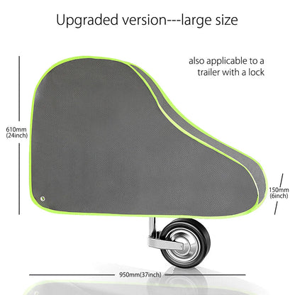 Universal 4 Layer Tow Hitch Ball Lock Cover for Caravan