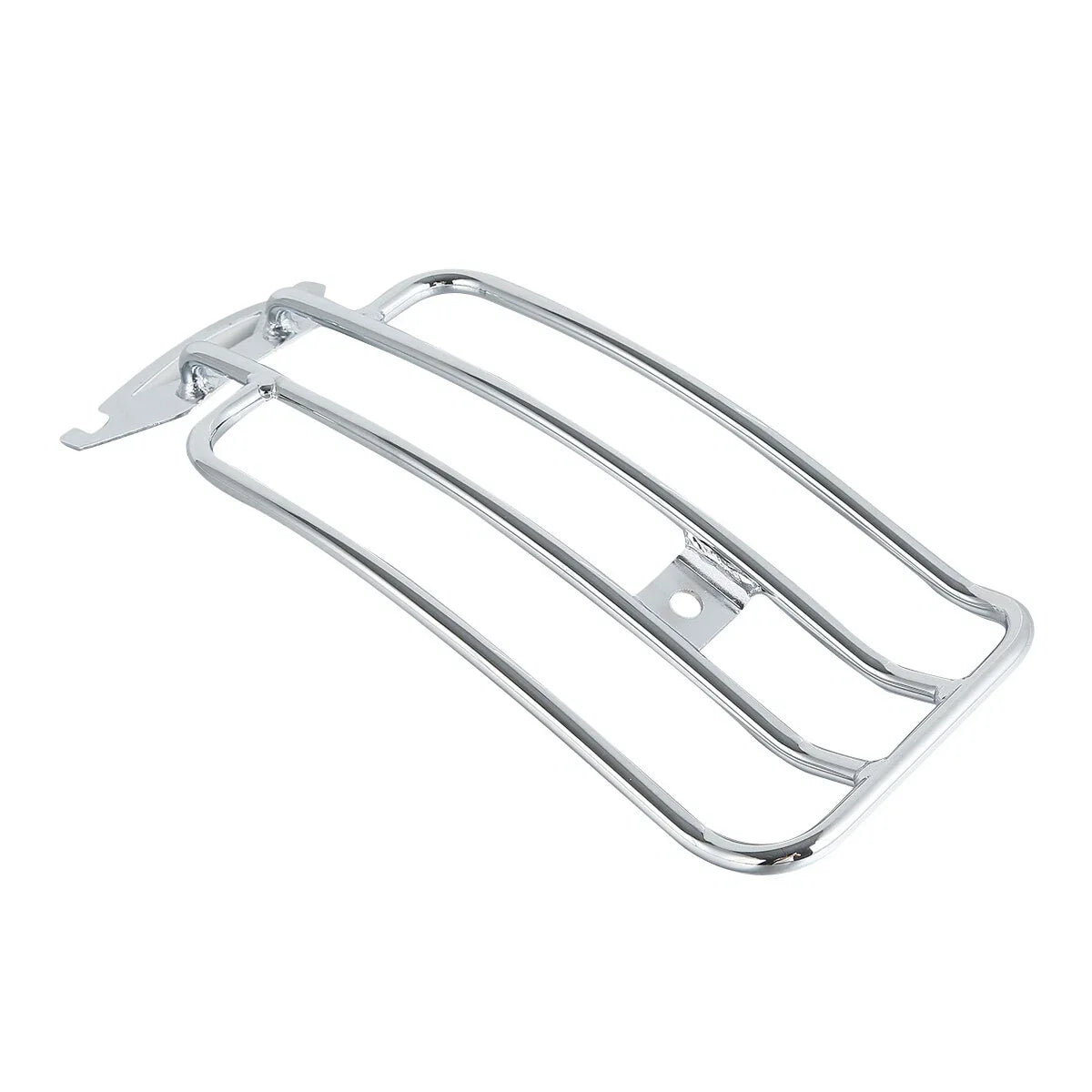 Chrome Solo Seat Luggage Rack for Harley Touring Road King (1998-2022)