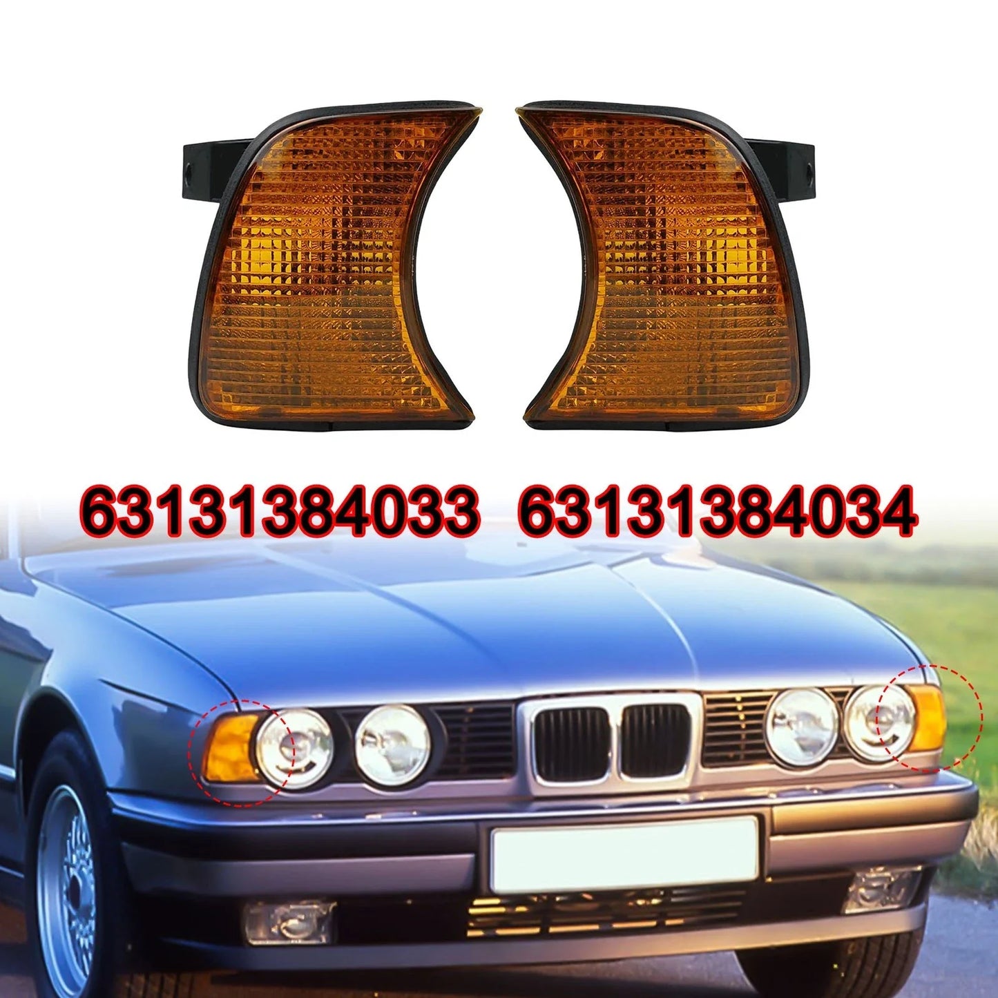 Turn Signal Lights for BMW 5 Series (1989–1995)