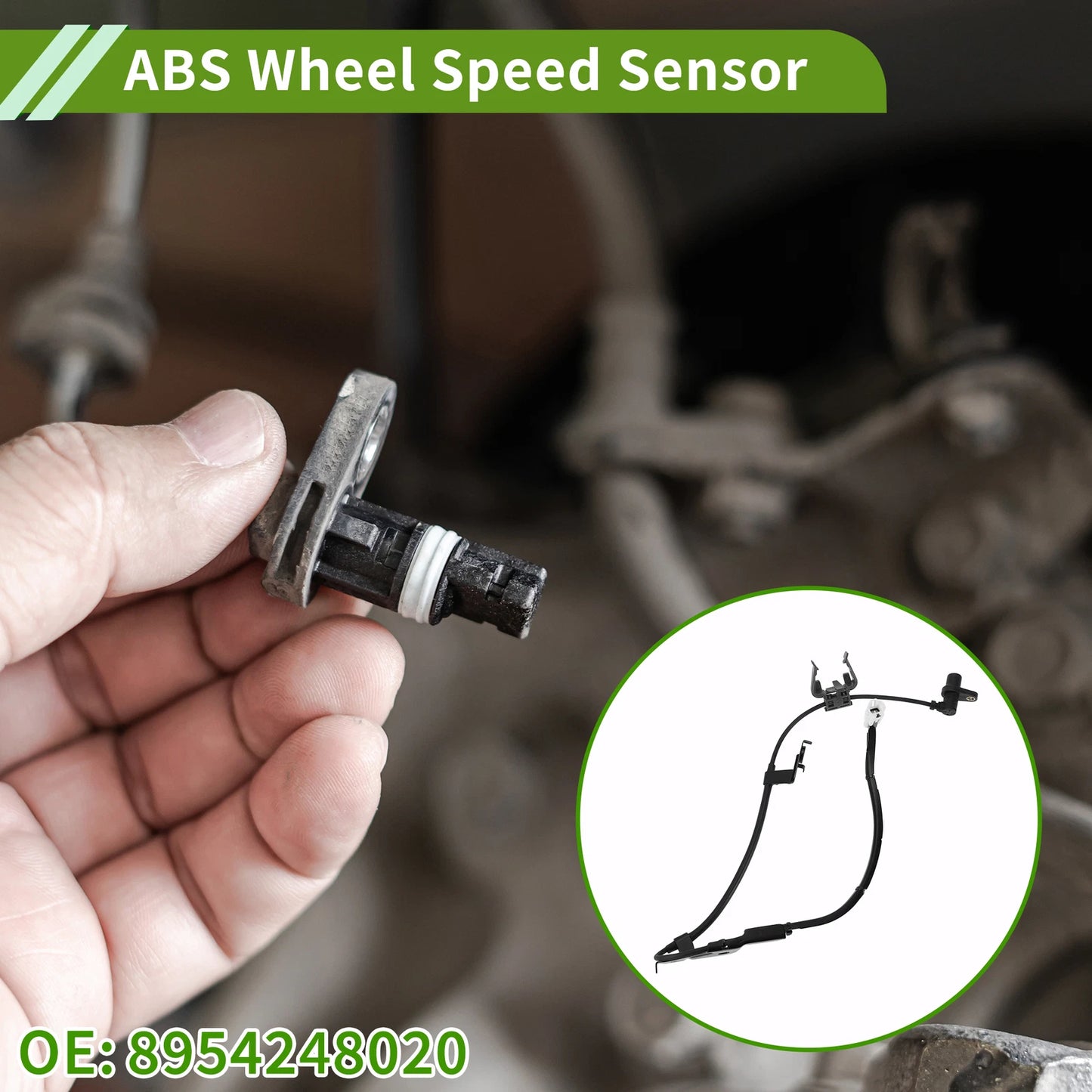 ABS Wheel Speed Sensor No. 8954248020 for Toyota Highlander (2001–2007)