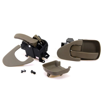 Set of 2 Door Handles for Nissan Frontier Navara D40 (2004–2014) Brown