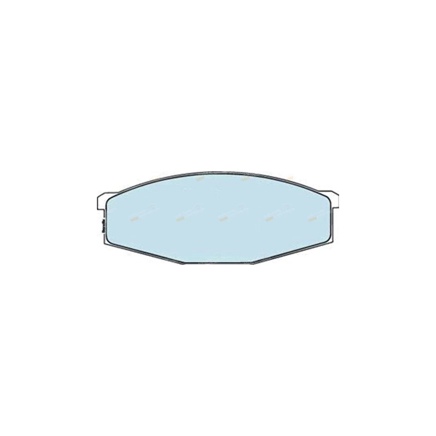 4WD Front Disc Brake Pad Set for Ford Maverick (1988-1994)