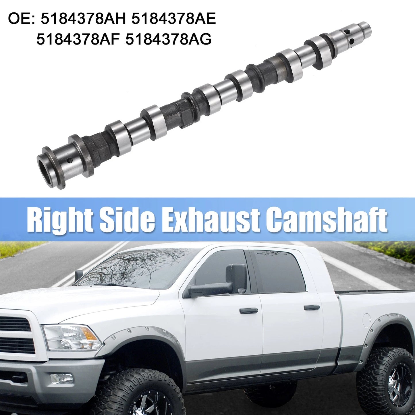 Exhaust Camshaft NO. 5184378AH for Chrysler Jeep