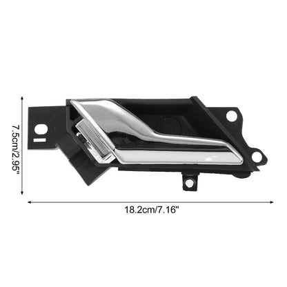 Black Front Rear Interior Door Handles for Chevrolet Captiva Sport (2012-2017) 2 x